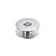 image 1 of Silver Sewing Machine Bobbin Spool Universal Fits for Sewing Machine