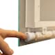 image 6 of Battery Operated Illuminated Bathroom 600mm Strip Rectangular Mirror | Clear | Mirrored glass | 1