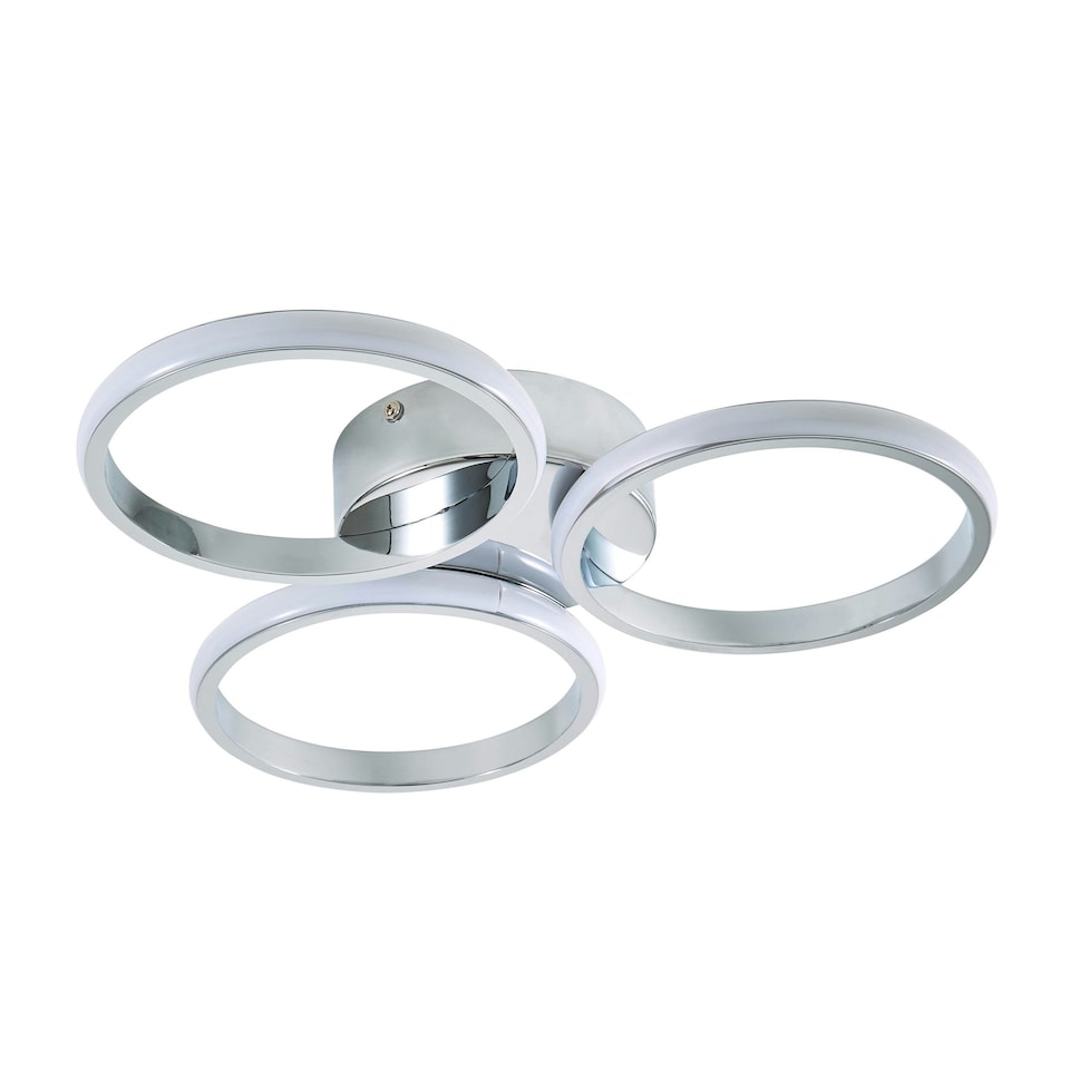 image 1 of BHS Sula Flush Ceiling Light, Chrome