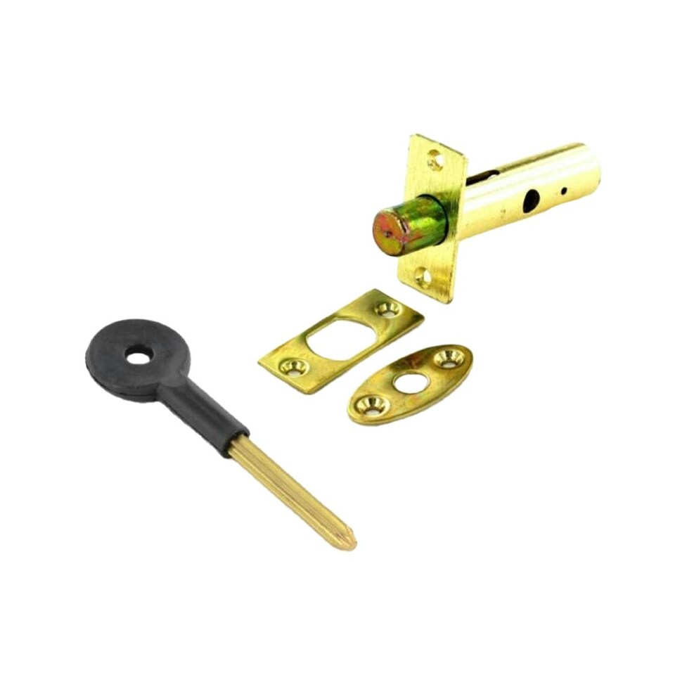 Securit Bolt And Key - Gold/Black - One Size