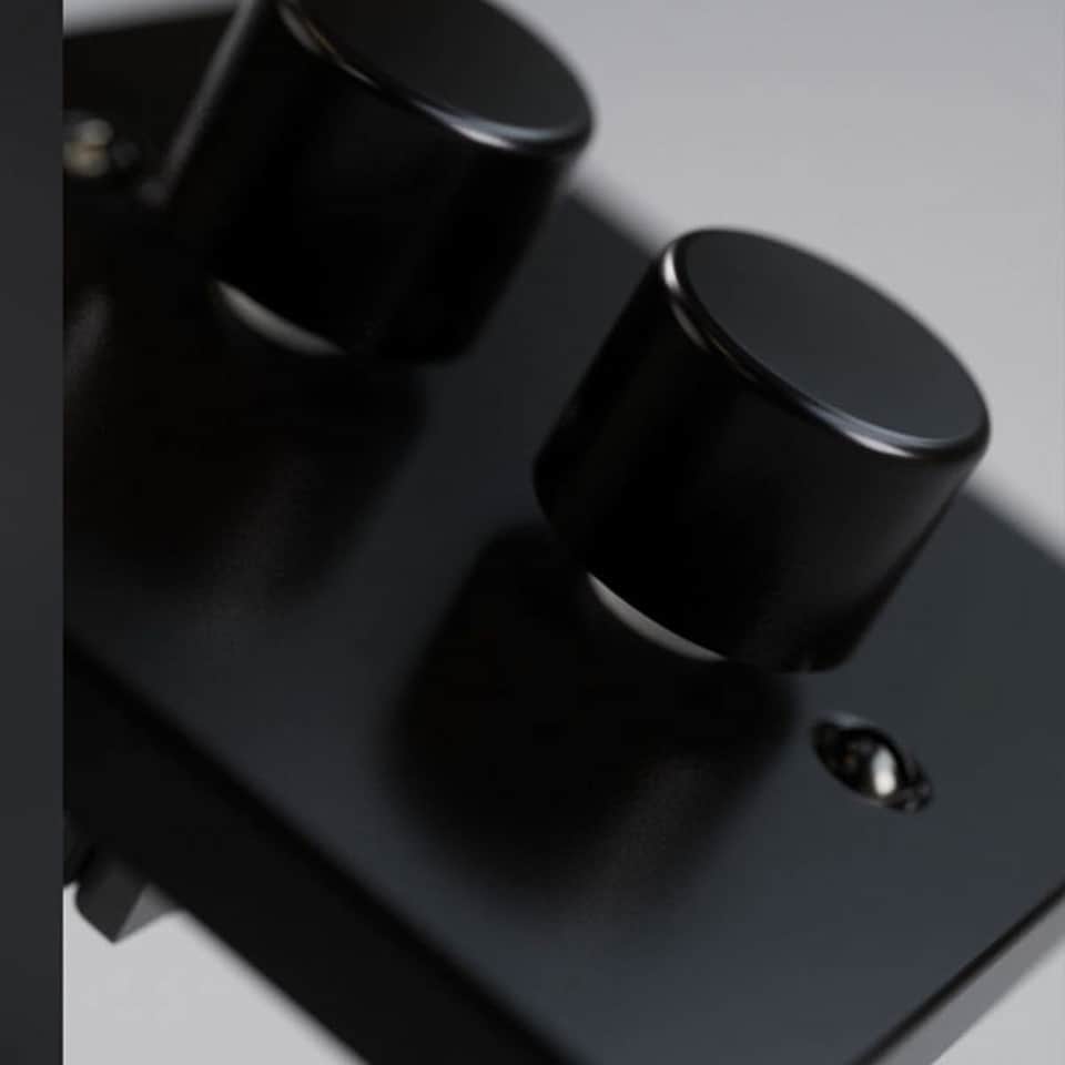 image 1 of SE HOME Matt Black Master Telephone Single Socket | Black | Matt Black