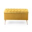 Mustard Gold Plush Velvet - Selected