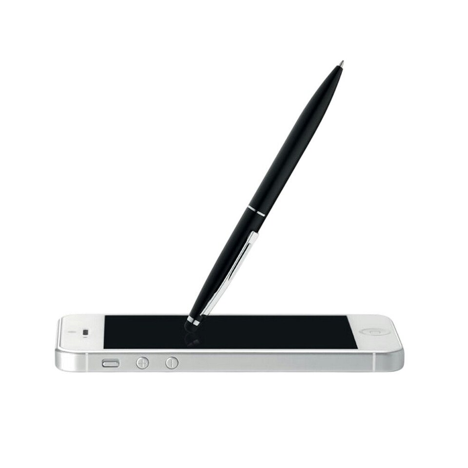 image 1 of MidOcean Quim Ballpoint Pen - Black - 13.5cm x 1cm