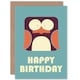 image 1 of Kids Boys Dark Penguin Child Kids Birthday Card