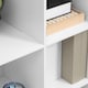 image 9 of HOMCOM 3-tier Step 6 Cubes Storage Unit Particle Board Cabinet Bookcase Organiser Home Office Shelves - White