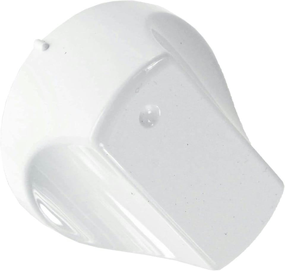 image 1 of SPARES2GO White Control Knob Switch for Hotpoint Hot-Ari SH33 SH33W SH33WS Oven Cooker x 3