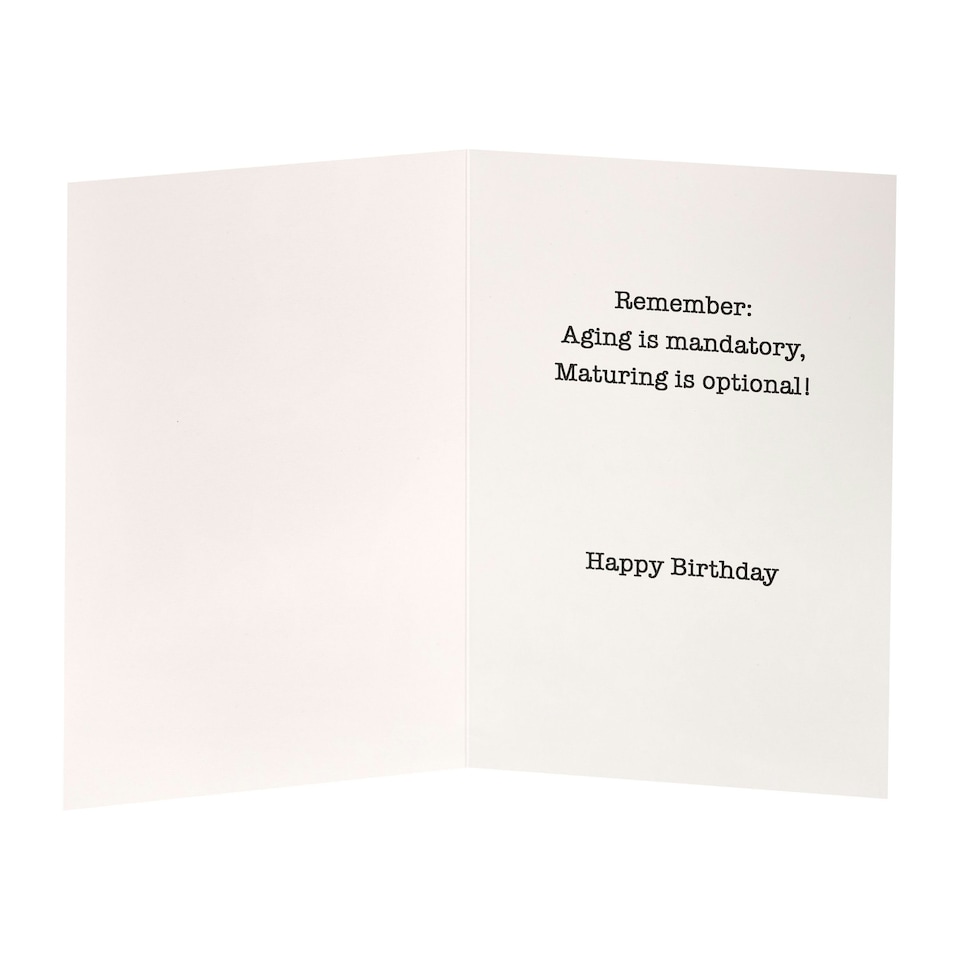 image 1 of Humour Birthday Card - Man On A Pedal Cart