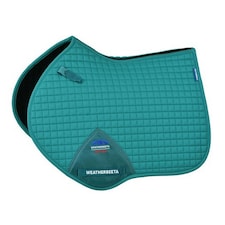 Weatherbeeta Air-Tec Horse Jumping Saddlepad | Blue | Dark Turquoise | 23in x 20in | 1