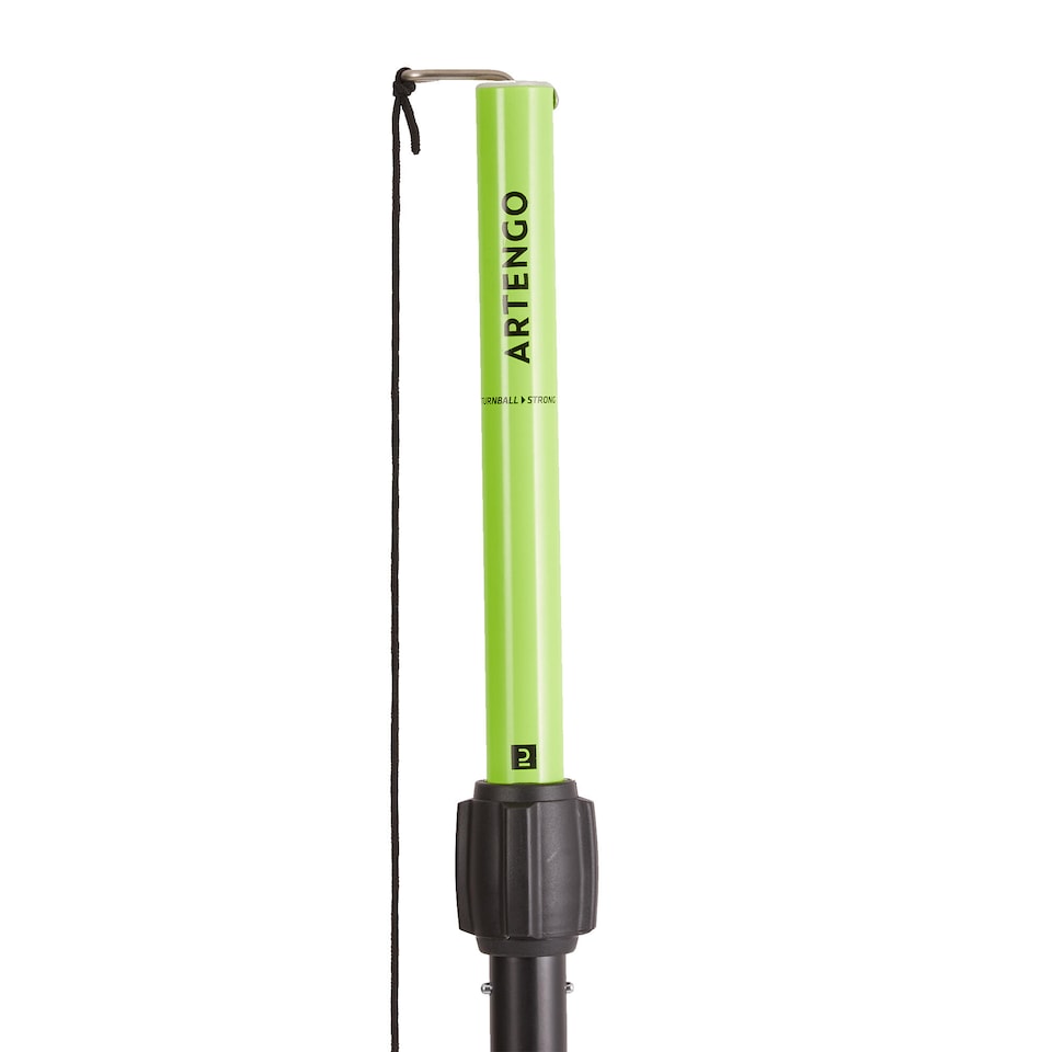 image 1 of Decathlon Speedball Set Turnball Strong (1 post, 2 rackets, and 1 ball) - Black/Yellow