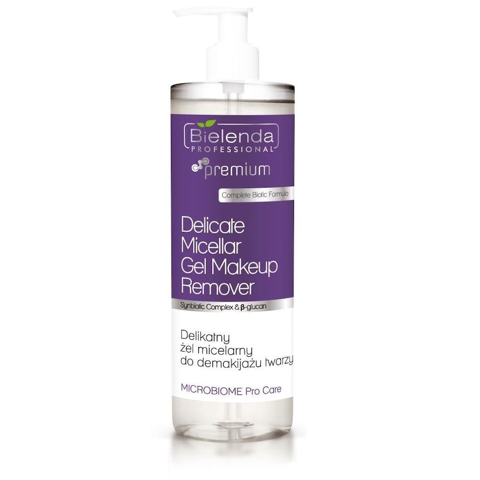 image 1 of Bielenda Professional Microbiome Pro Delicate Micellar Gel Makeup Remover 500ml