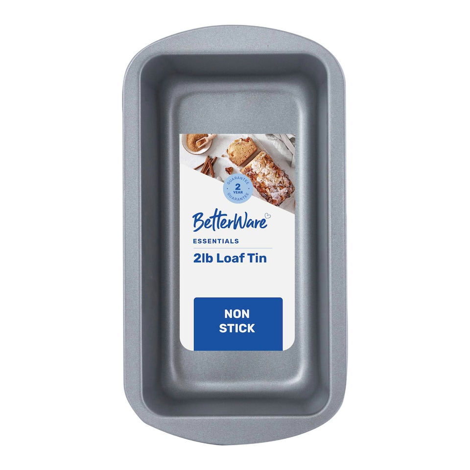 image 1 of BetterWare Essentials 2lb Non-Stick Loaf Tin