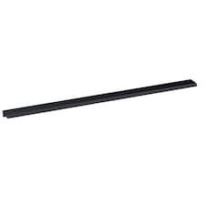 Balterley Bathroom Furniture Rectangular Finger Pull Handle | Black | Matt Black | 1