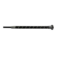 Coldstream Reston Crystal Horse Dressage Whip - Silver - 120cm