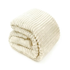 Dakota Cream Blanket/Throw Cream