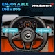 image 5 of AIYAPLAY McLaren 765LT Licensed 12V Kids Ride on Car w/ MP3 Music, Orange