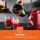 image 7 of GEEPAS 600W 3-in-1 Mixer Grinder | Stainless Steel Jars, Blades Red