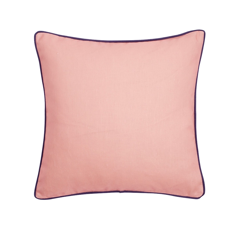 image 1 of Ulster Weavers Hillsborough Floral Cushion Cover LS Pink
