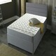image 3 of Castle Essential Sprung Mattress - 8-Inch Deep, Soft Feel Grey | Double