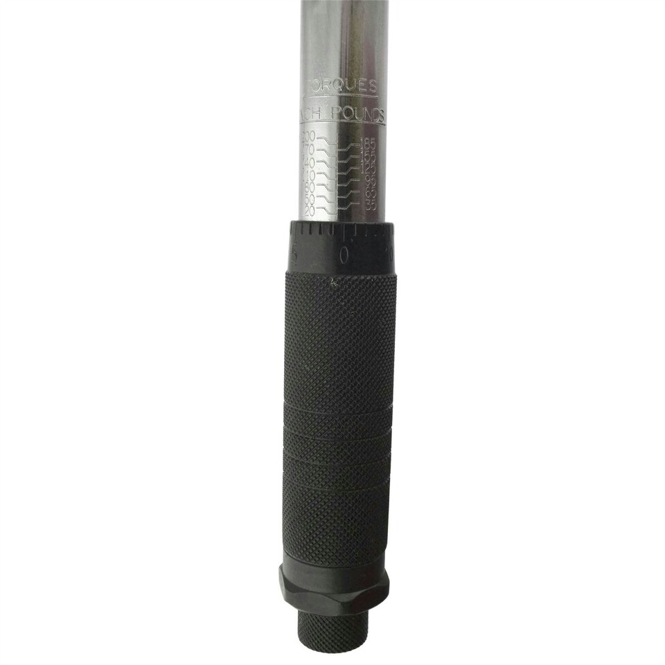 image 1 of 1/4" Drive Ratchet Click Torque Wrench 20-200 in/lbs Motorbike Bike