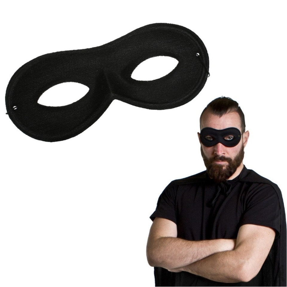 image 1 of Black Eye Mask Black | One Size