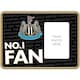image 1 of Newcastle United FC No. 1 Fan Metal Embossed Photo Frame - Black/White/Blue/Gold - One Size