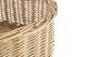 image 4 of Grey Heart Shape Willow Basket | Brown