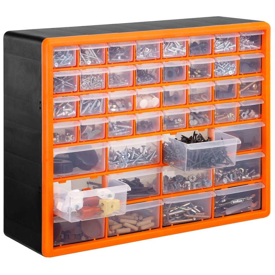 image 1 of VonHaus 44 Multi Drawer Organiser for Small Parts & Tool Bits