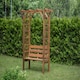 image 3 of Garden Arbour Pergola Garden Two Seat Bench