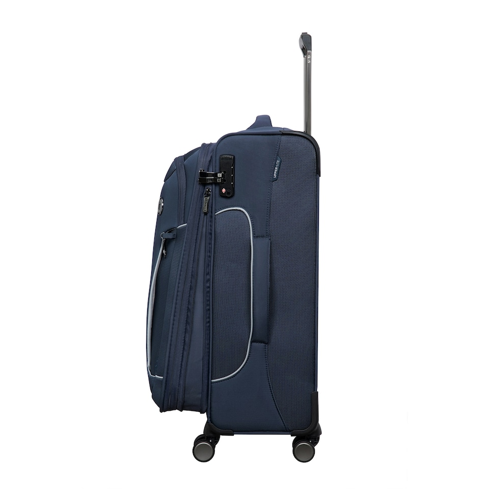 image 1 of IT Luggage Teleported Navy Berry Expandable Large Suitcase with TSA Lock Blue | Large
