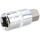 image 3 of 17mm Hex Bit Metric Allen Socket Male 1/2" Drive 55mm Length Strengthened Tip