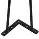 image 6 of Yaheetech Solid Hairpin Table Legs Black