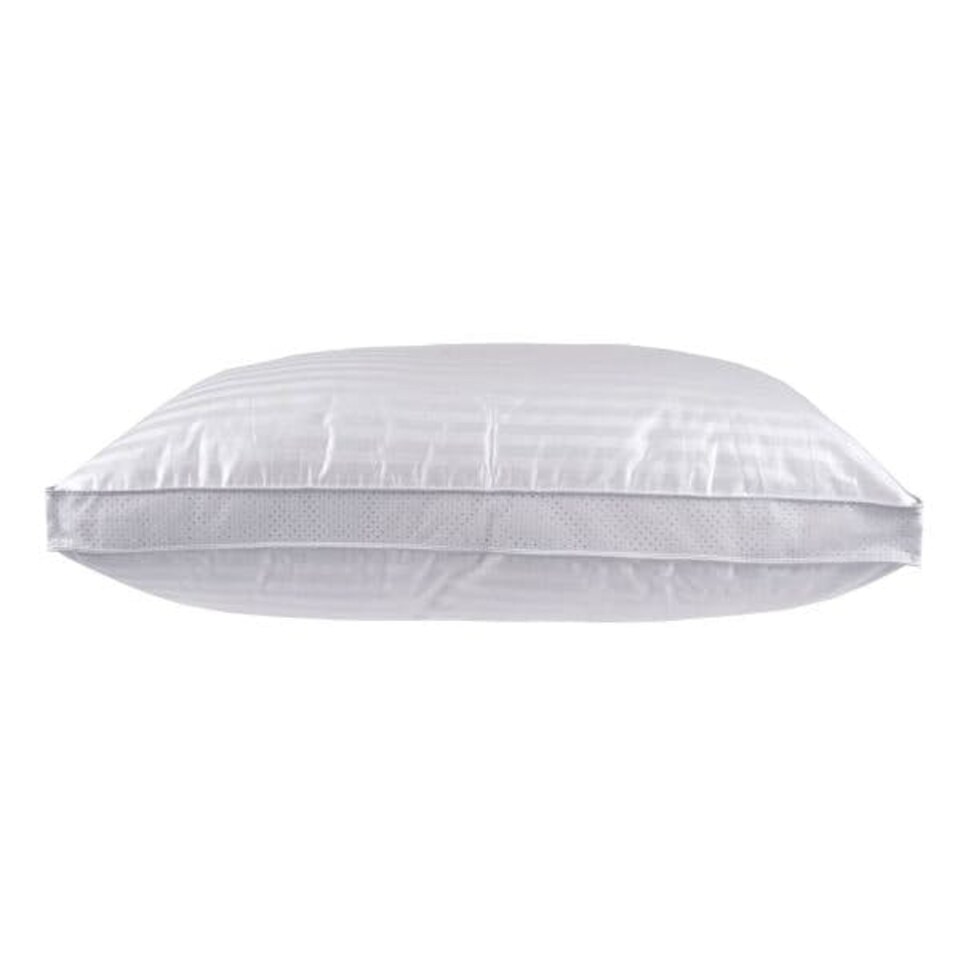 image 1 of Homescapes Air Flow Pillow Super Microfibre Extra Fill - 48 x 74 cm | White
