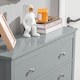 image 6 of SoBuy Slim Shoe Cabinet with 3 Flip-Down Doors, Gray, 31.5x9.8x42.5 inches, 24.6 kg - FSR89-HG