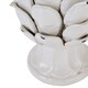 image 2 of Large Ivory Chianti Artichoke - Ceramic - L19 x W19 x H36 cm - White