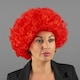 image 4 of Red Afro Wig Multi