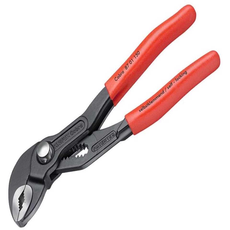 KNIPEX Cobra Water Pump Pliers Pvc Grip 150Mm - 30Mm Capacity