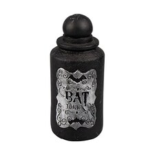 Halloween Bat Tonic Potion Bottle Decoration 15cm