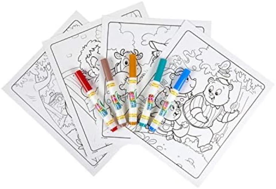 image 1 of Crayola Color Wonder Fairytales Colouring Set