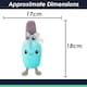 image 7 of Nail Polish Soft Toy Cute Plushie Huggable Cuddly Stuffed Toy 18cm Blue