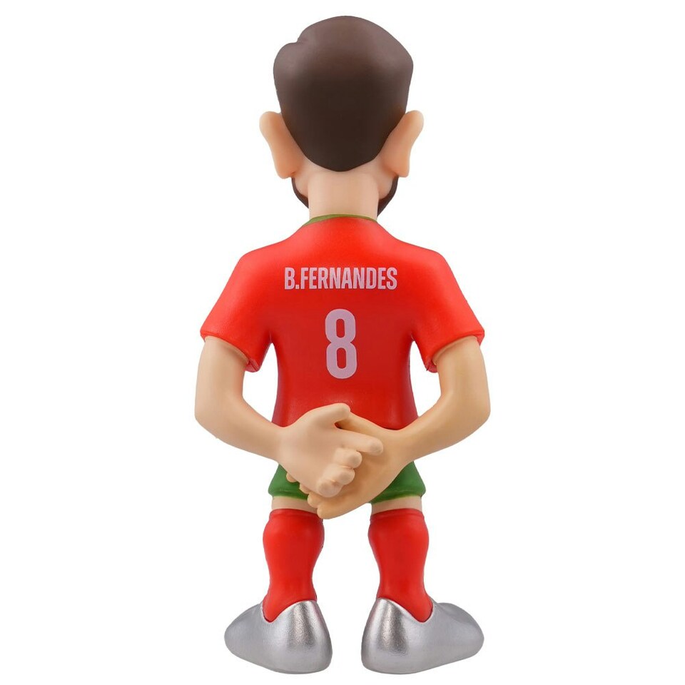 image 1 of FPF Portugal Bruno Fernandes MiniX Football Figurine - Multicoloured - One Size