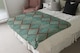 image 3 of Green Geometric Rays Blanket | Multi