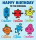 image 4 of Mr Men & Little Miss 'Happy Birthday' Card
