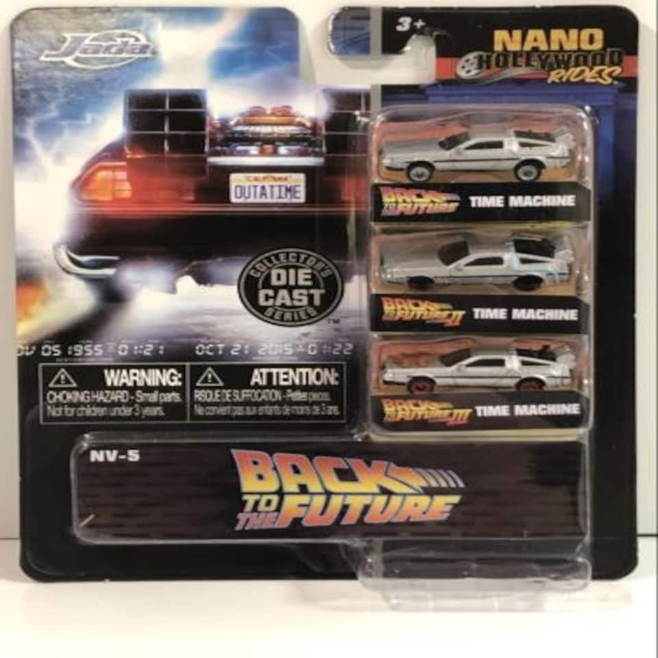 image 1 of Back to the Future Nano Hollywood Rides 3 Pack NV-5 Jada 31583