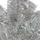 image 4 of Harbour Housewares Artificial Christmas Tree - 2ft - Silver