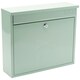 image 1 of Burg-Wachter Elegance Wall Mounted Galvanised Stell Lockable Weatherproof Ppost Box - 36x31x11cm Green | Chartwell Green