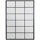image 7 of The Fenestra - Black Modern Window Leaner / Wall Mirror 69" X 33" (174CM X 85CM) Black