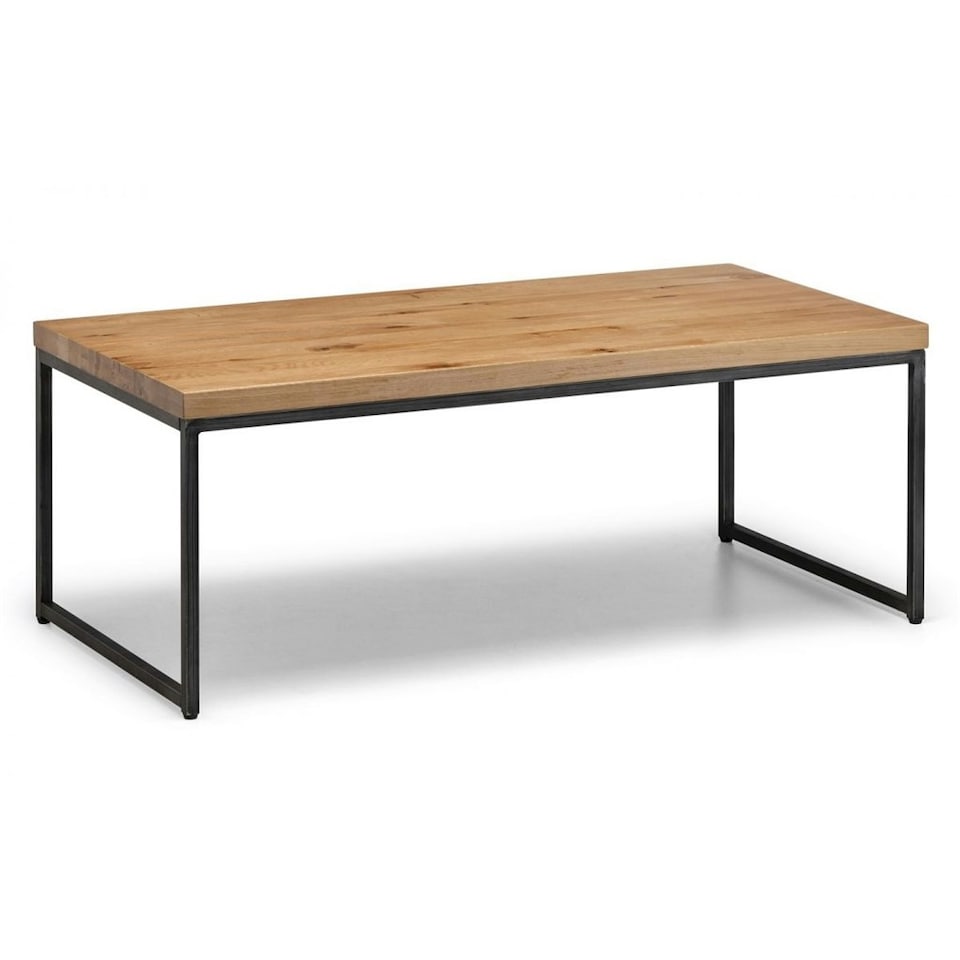 image 1 of Classic Oak Nesting Coffee Tables Brown