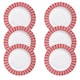 image 1 of Luminarc Christmas 22cm Soup Bowls - Set of 6 | Red | 1