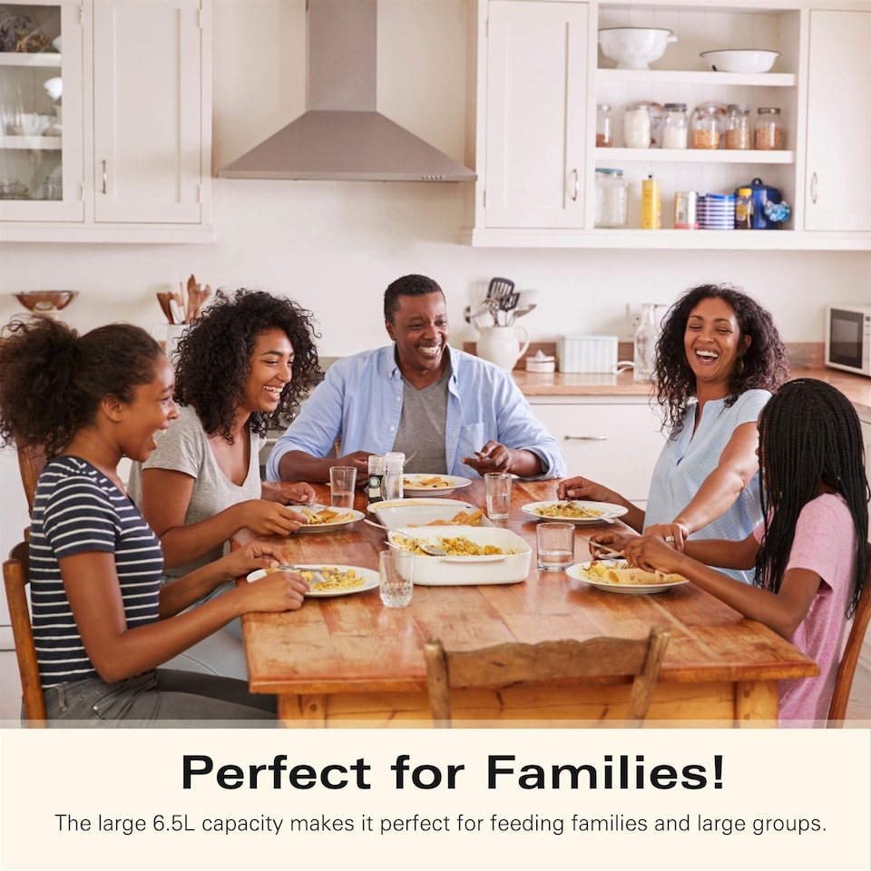 image 1 of Hamilton Beach 6.5L Digital Oval Slow Cooker Black