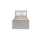 image 4 of Premier Light Grey Day Bed Single 3ft (90cm) + Pull Out Bed (Guest Bed)